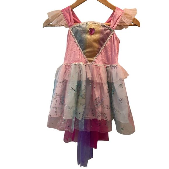 🦄 Pink Unicorn Fairy Princess Dress-Up Costume - Picture 2 of 10